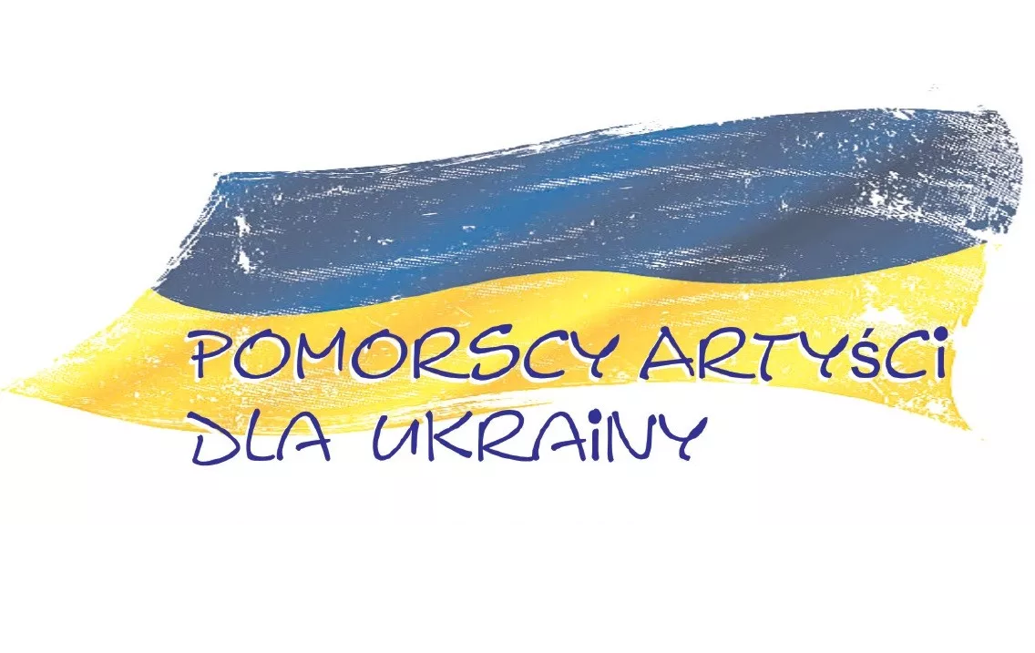 Grafika tytułowa: Pomorscy artyści dla Ukrainy - koncert charytatywny. Źródło: NCK